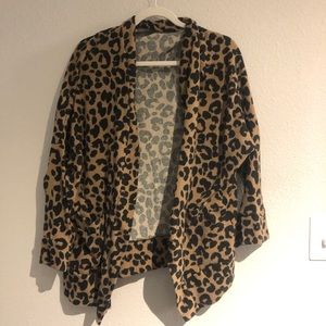 Cheetah cardigan